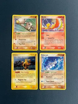 Ex Unseen Forces Pokemon Card Lot LP/MP Holo Ho-oh 27/115 Stamped Hitmonlee 25 - Image 1