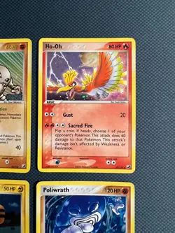 Ex Unseen Forces Pokemon Card Lot LP/MP Holo Ho-oh 27/115 Stamped Hitmonlee 25 - Image 3