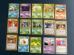 Japanese Rare, Holo, 1st edition Pokemon Card Lot Giovanni's Nidoking 034 LP/MP - Image 1
