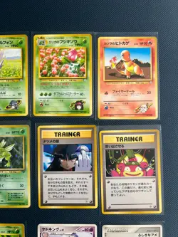 Japanese Rare, Holo, 1st edition Pokemon Card Lot Giovanni's Nidoking 034 LP/MP - Image 4