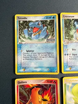Ex Unseen Forces Pokemon Card Lot LP/MP Reverse Holo Stamped Meganium 9/115 - Image 2
