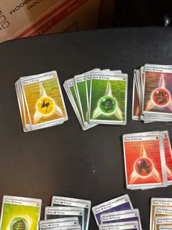 Pokemon TCG Holo Energies Bulk Lot of 77 cards (BB/WF, Prismatic) - Image 2