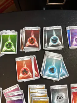 Pokemon TCG Holo Energies Bulk Lot of 77 cards (BB/WF, Prismatic) - Image 3