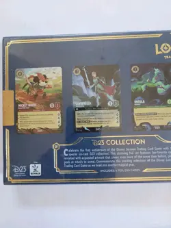 Disney Lorcana TCG 2024 D23 Collection 6 Foil Card Set Sealed New Trading Game - Image 5