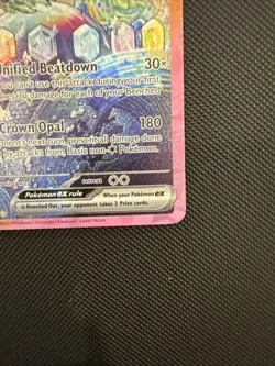 NM Near mint ! Terapagos ex 170/142 Sv07: Stellar Crown Holo Pokemon Card - Image 4