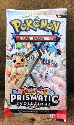4 NEW SEALED Prismatic Evolution Booster Packs Pokemon TCG Cards Scarlet Violet - Image 3