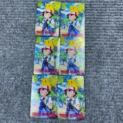 MEW Pokemon Pocket Monster Charizard Poker Playing Cards 6x - Image 2
