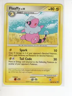 FLAAFFY PLATINUM BASE SET POKEMON CARD 48/127 LP - Image 1