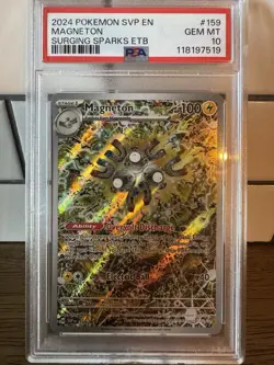 [PSA 10] GEM MINT, Magneton 159 Sv: Scarlet & Violet Promo Cards Holo FRESH SLAB - Image 1