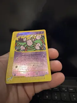 Pokemon Card - Aquapolis 77/147 - EXEGGCUTE (REVERSE holo-foil) *Played* - Image 2