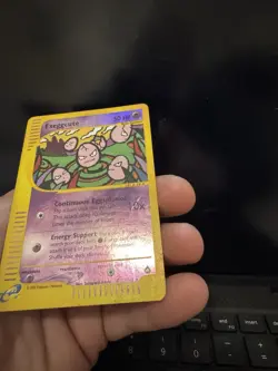 Pokemon Card - Aquapolis 77/147 - EXEGGCUTE (REVERSE holo-foil) *Played* - Image 3