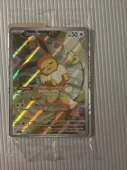 Eevee 173 Prismatic Evolutions Elite Trainer Box Promo Card Sealed, Pokemon TCG - Image 1