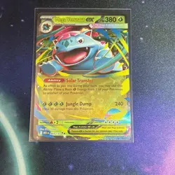 Mega Venusaur EX 003/132 Mega Evolution Holo Rare Pokemon Card - Image 1