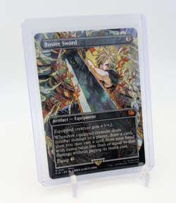 MTG - Buster Sword - Mythic Borderless #351 - Final Fantasy NM - Image 1