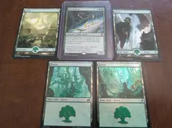 Ouroboroid Edge of Eternities With FOIL AND BORDERLESS LANDS - Image 1