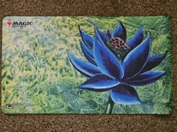Ultra Pro Magic: The Gathering Original Black Lotus Playmat! With Bonus Tube. - Image 1