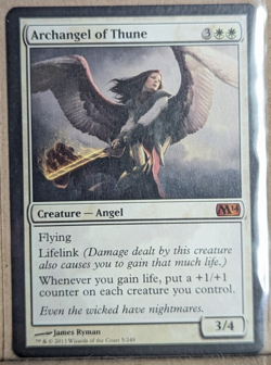 Magic The Gathering: Archangel of Thune mythic set m14 #5/249 - Image 1