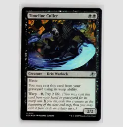 Timeline Culler (Foil) - EOE #121 Uncommon - NM Edge of Eternities - Image 1