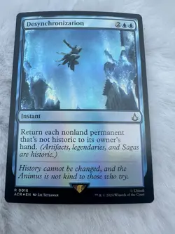 MTG Desynchronization #0016 Foil Rare Universes Beyond: Assassin’s Creed (ACR) - Image 1