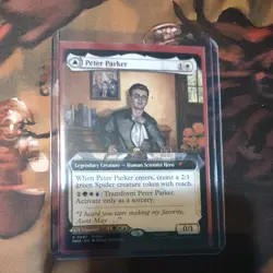 Peter Parker Amazing Spiderman MTG Disney Exclusive Event Promo Non-Foil Onhand - Image 1