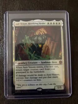Magic The Gathering Spider-Man Anti-Venom, Horrifying Healer Foil - Image 1
