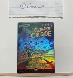 Cathars' Crusade (Showcase) Innistrad Remastered Foil - Image 1