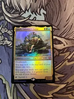 Glarb, Calamity's Augur Bloomburrow Foil - Image 1