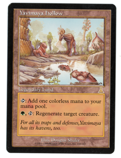 Yavimaya Hollow -- MTG (SP Quality) - Urza's Destiny - See pics/scans! - Image 1