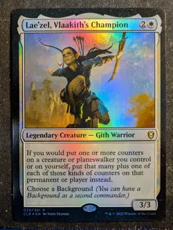 Lae'zel, Vlaakith's Champion - Foil - Commander Legends: Baldur's Gate (MTG) - Image 1