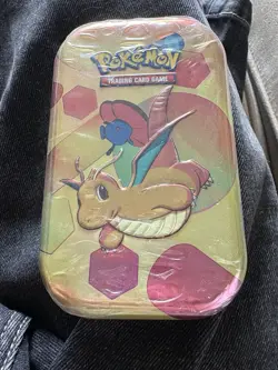 Factory Sealed DRAGONITE VILEPLUME Pokemon 151 Collection Mini Tin Booster Packs - Image 1