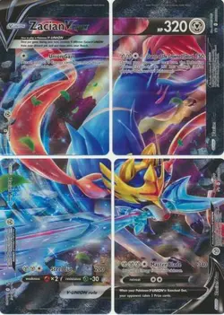 ZACIAN SWSH PROMO SWORD & SHIELD POKEMON (V-UNION ULTRA RARE, NM) - Image 1