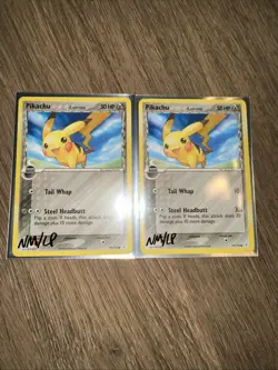 Pokemon TCG Pikachu (Delta Species) 79/110 Holon Phantoms Regular NM/LP - Image 3