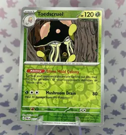 Toedscruel - 17/182 - Reverse Holo - Pokemon Paradox Rift - NM - Image 1
