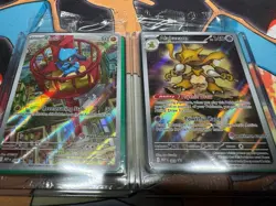 SEALED Alakazam 009 & Riolu 010 Mega Evolution ETB Pokemon Center Promo Set of 2 - Image 1