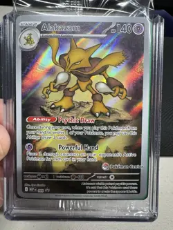 SEALED Alakazam 009 & Riolu 010 Mega Evolution ETB Pokemon Center Promo Set of 2 - Image 2