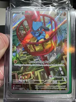 SEALED Alakazam 009 & Riolu 010 Mega Evolution ETB Pokemon Center Promo Set of 2 - Image 3