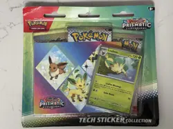 Prismatic Evolutions Tech Sticker Collection [Set of 3] - Ships Fast - Pokemon - Image 3