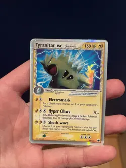 Tyranitar ex 99/101 EX Dragon Frontiers Delta Species Holo Pokemon 2006 MP/HP - Image 1