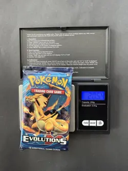 2016 Pokemon XY Evolutions Heavy Booster Pack 20.54g Charizard FACTORY SEALED - Image 1
