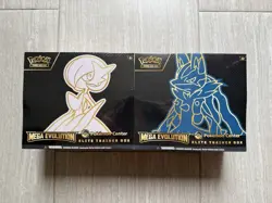 Mega Evolution Gardevoir & Lucario Pokemon Center ETB Elite Trainer Box Set Of 2 - Image 1