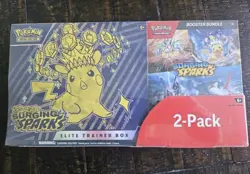 Pokemon Surging Sparks Elite Trainer Box/Booster Bundle Costco Two Pack - Image 1
