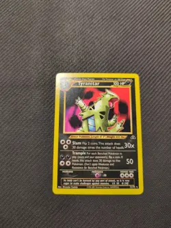 Tyranitar 31/75 Neo Discovery Non Holo Rare Pokemon NM - Image 1