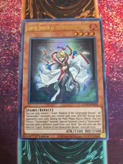 Yu-Gi-Oh! Loptr, Shadow of the Generaider Bosses ETCO-EN028 Ultra Rare 1st NM - Image 1