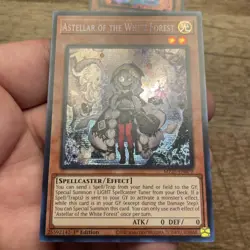 Astellar of the White Forest MP25-EN079 1st Edit Secret Rare NM +Bonus FREESHIP - Image 2