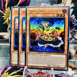 3x Yugioh Playset Anarchist Monk of the Six Samurai MP25-EN245 Ultra Rare NM - Image 1