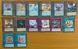 Yugioh: SolFachord Cuties Deck w/ Cutia/ Angela/ Eliteia/ Dreamia/ Gracia/ Forma - Image 1