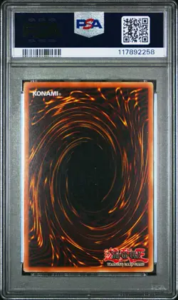 2003 Yu-Gi-Oh! Breaker/Magical Warrior Magician's Force MFC Unlimited Ultra PSA8 - Image 2