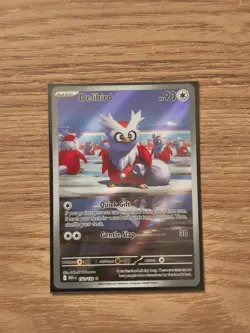 Delibird 152/132 Pokemon Mega Evolution Illustration Rare Card Pokemon NM - Image 1