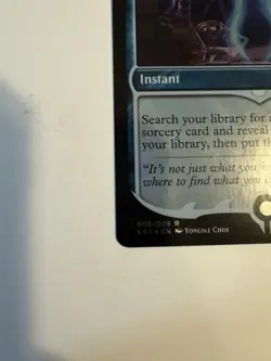 MTG Mystical Tutor Signature Spellbook Jace Rare Foil Card - Image 4