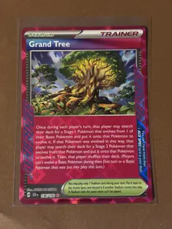Grand Tree 136/142 Holo Stellar Crown Pokemon Card - Image 1
